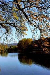 Der Neckar bei T&uuml;bingen